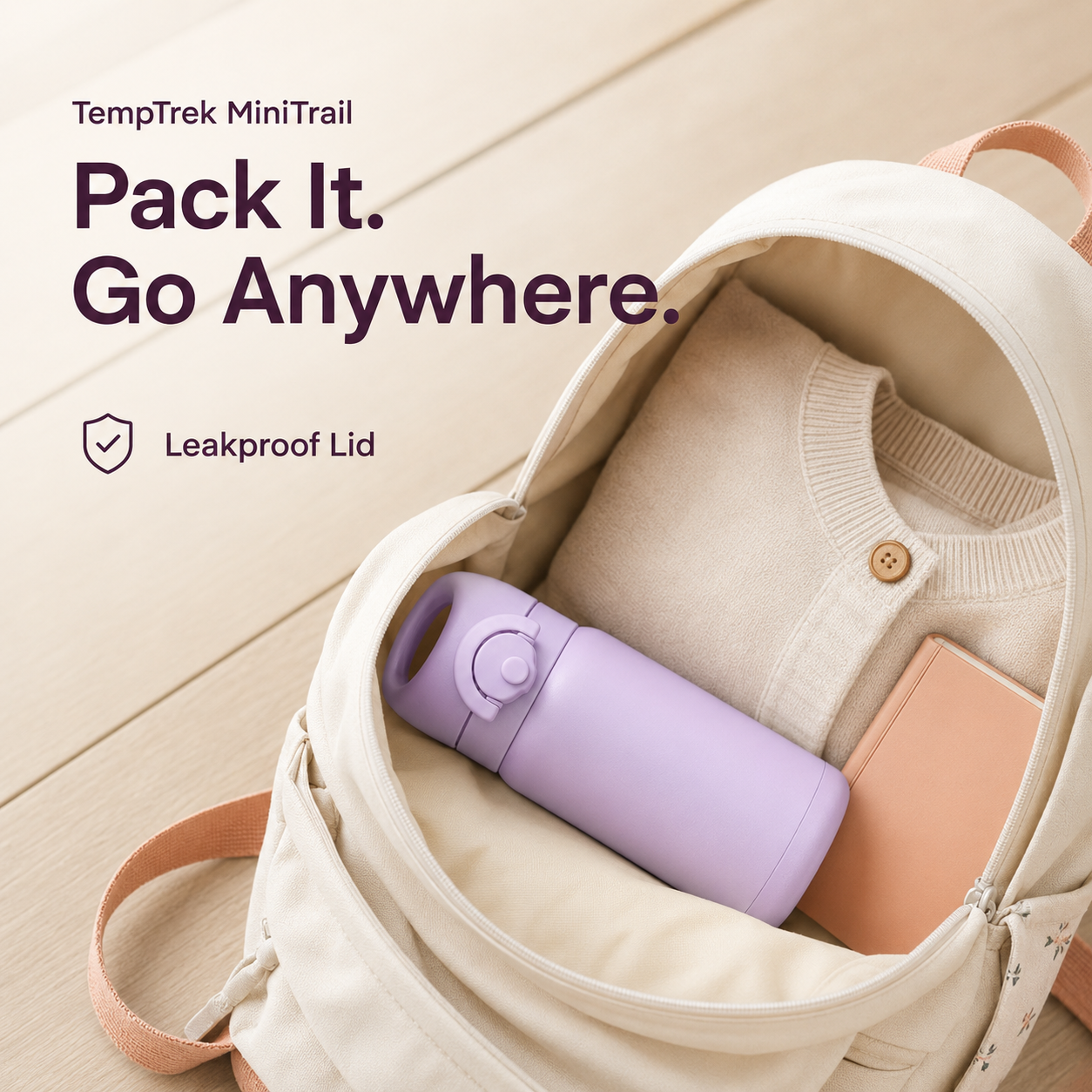 TempTrek MiniTrail | Kids Insulated Bottle