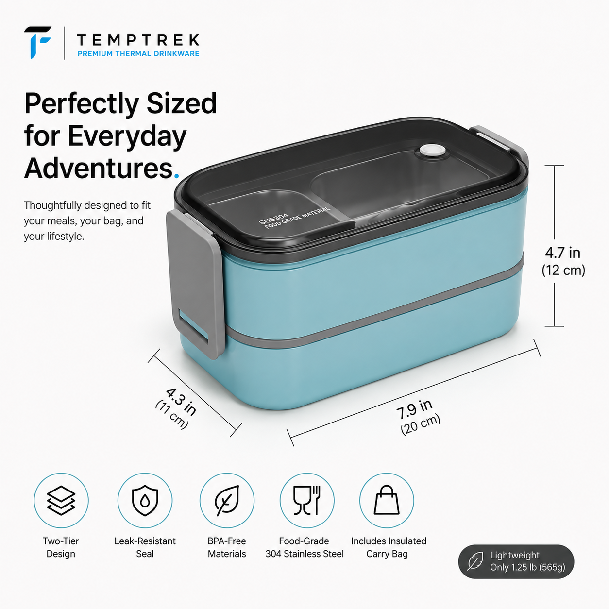 TempTrek StackMeal | Bento Set
