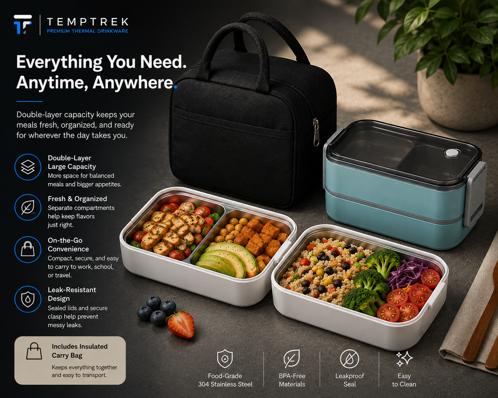 TempTrek StackMeal | Bento Set
