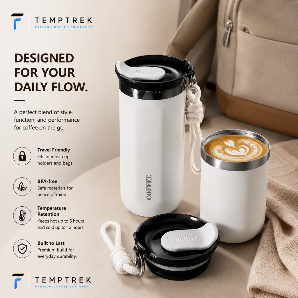 TempTrek BrewGo | Insulated Travel Mug