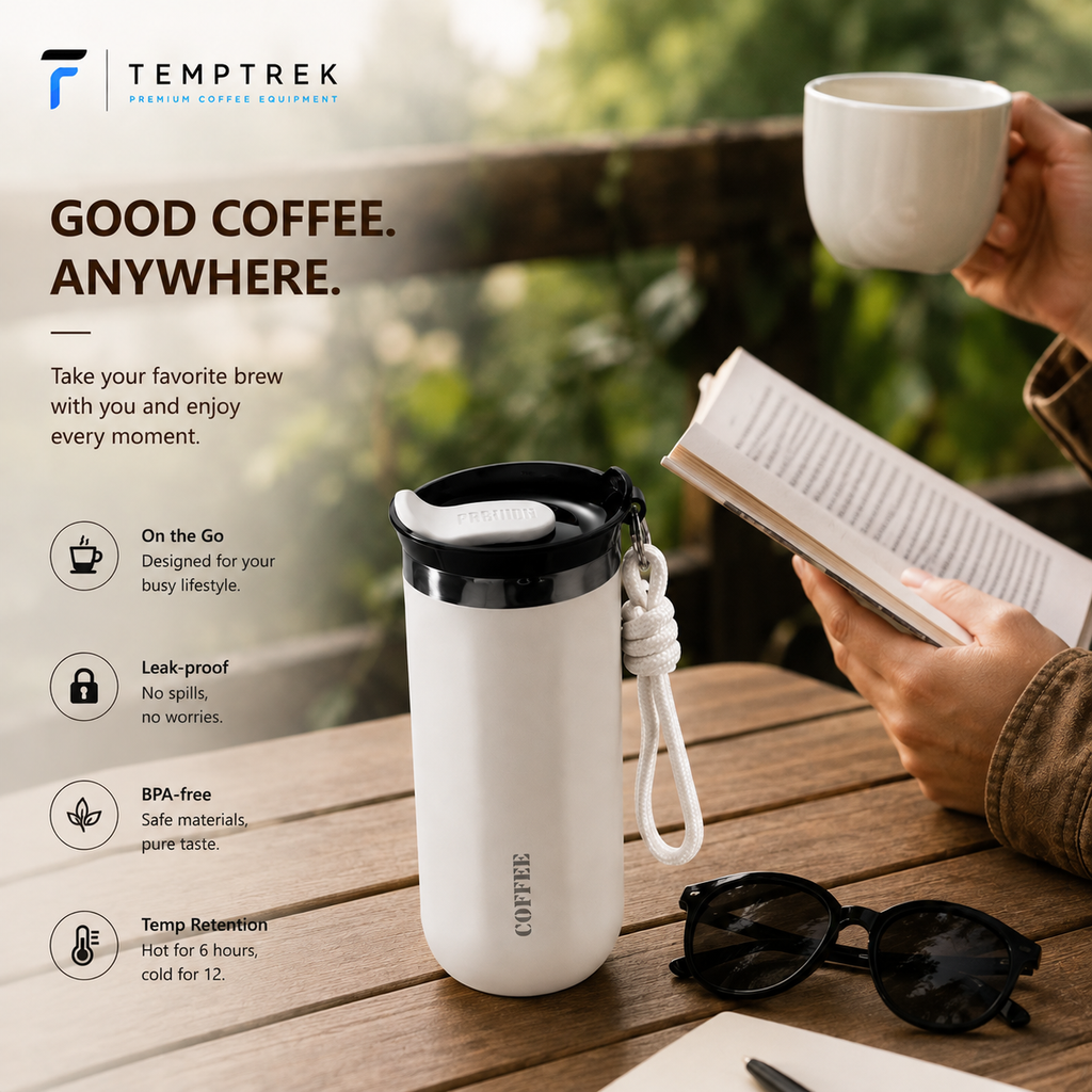TempTrek BrewGo | Insulated Travel Mug