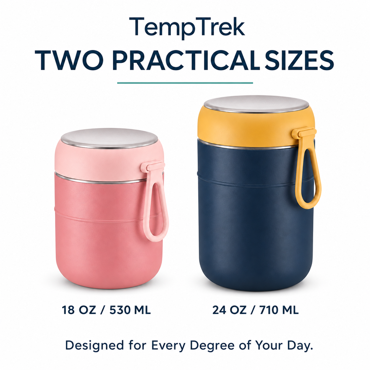 TempTrek Food Jar | Premium Insulated Food Container