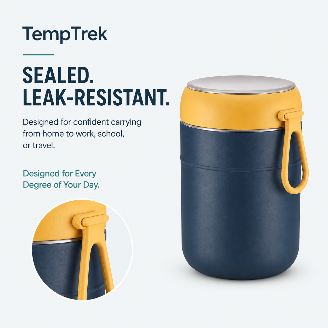 TempTrek Food Jar | Premium Insulated Food Container