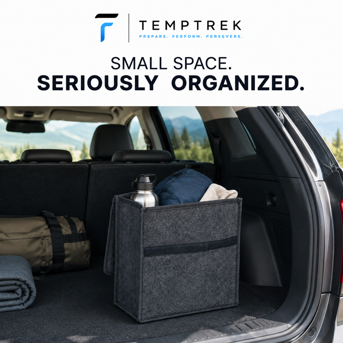 TempTrek TrunkTidy | Car Trunk Organizer