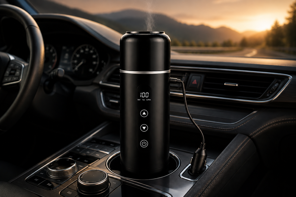 TempTrek AutoMug | Smart Heated Travel Mug with Temperature Control