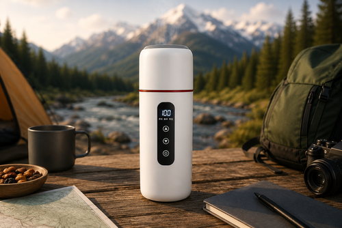 TempTrek AutoMug™ | Smart Heated Travel Mug with Temperature Control