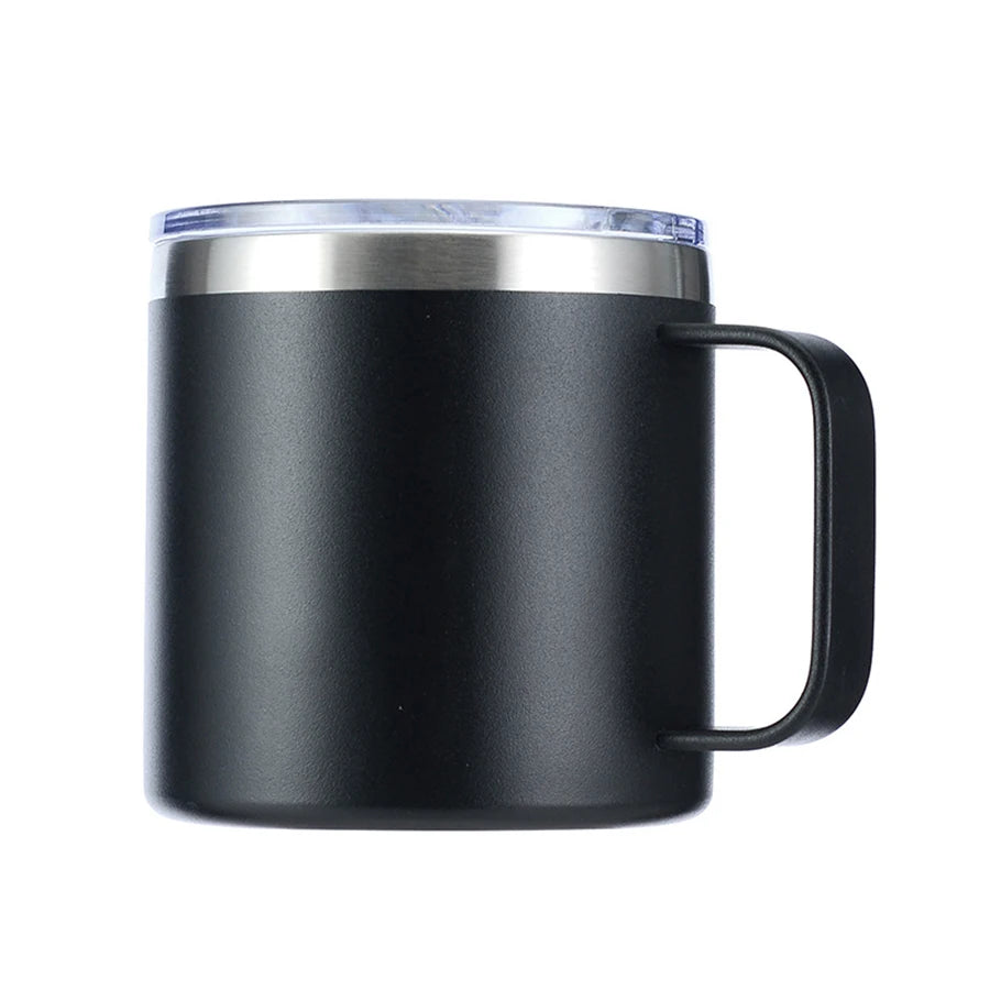 TempTrek Camp Mug | 14 oz Stainless Steel Coffee Mug