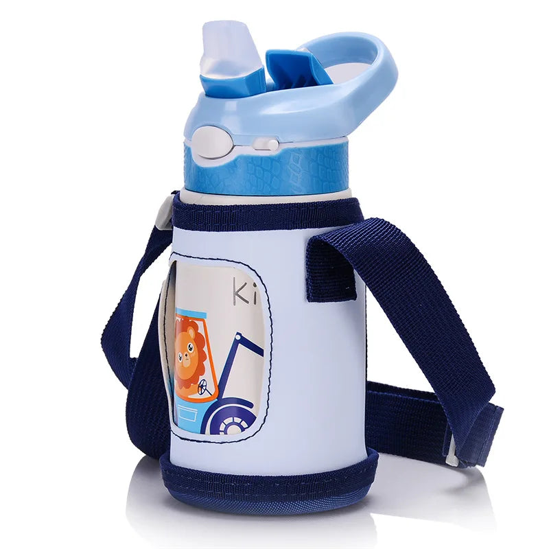 TempTrek LittleTrek kids bottle shown with cap removed