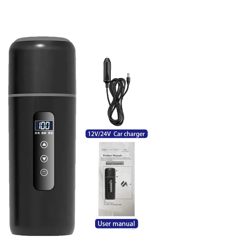 TempTrek AutoMug™ | Smart Heated Travel Mug with Temperature Control