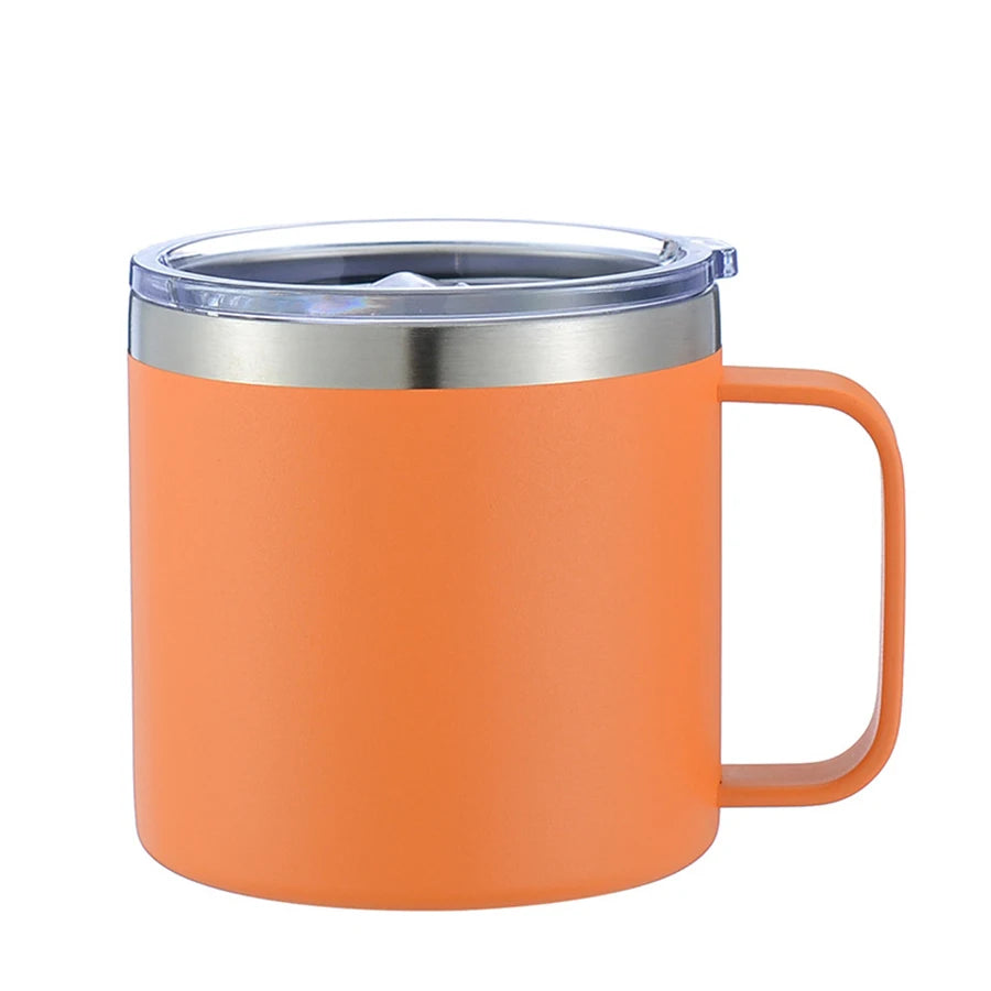 TempTrek Camp Mug | 14 oz Stainless Steel Coffee Mug