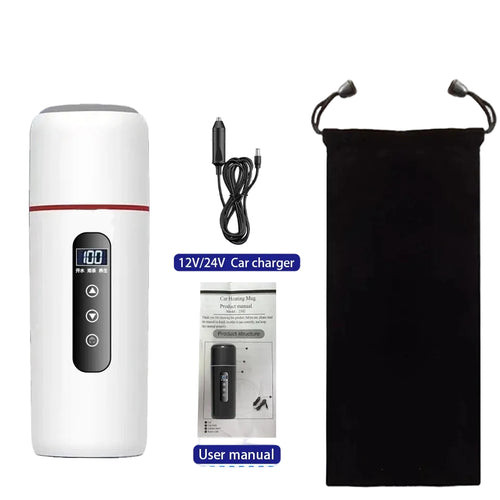 TempTrek AutoMug™ | Smart Heated Travel Mug with Temperature Control