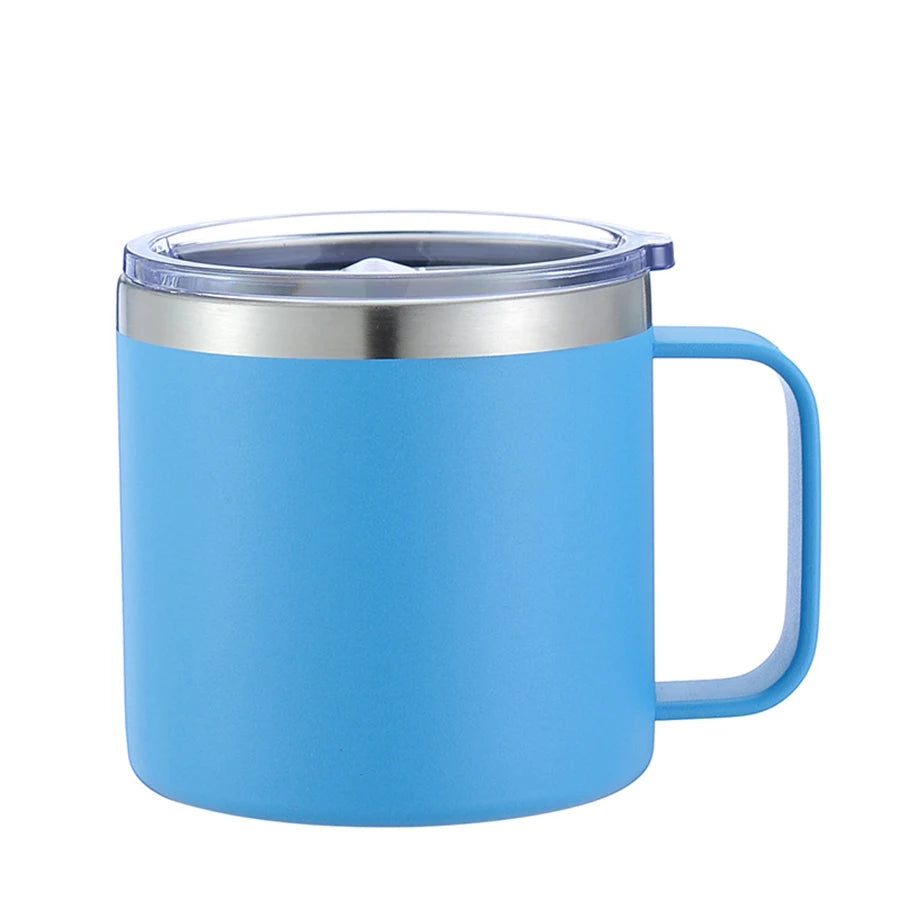 TempTrek Camp Mug | 14 oz Stainless Steel Coffee Mug