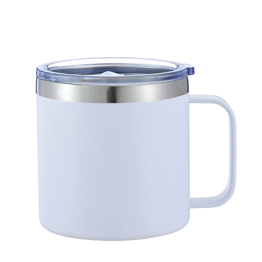 TempTrek Camp Mug | 14 oz Stainless Steel Coffee Mug