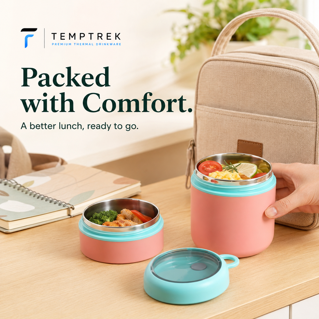 TempTrek Food Jar in Forest Green, 18 oz (530 ml)
