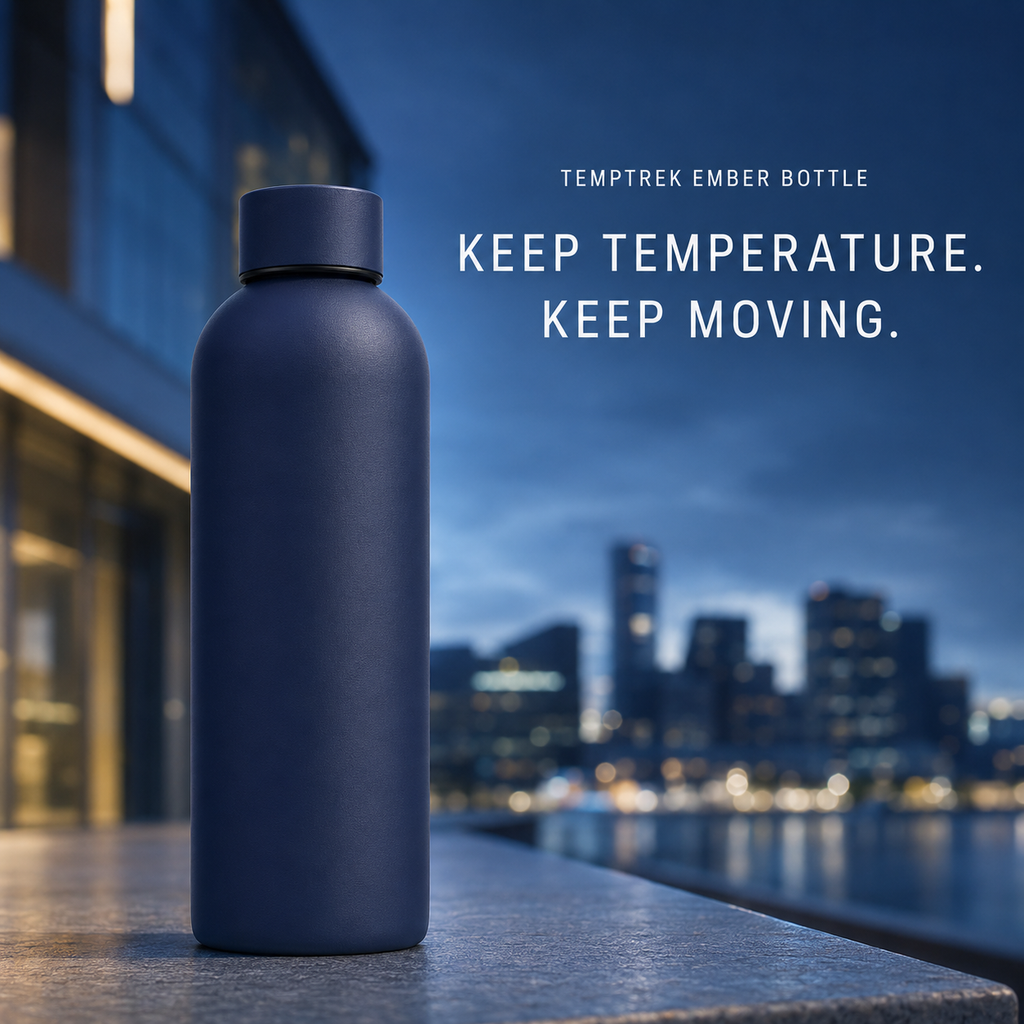 TempTrek Ember Bottle | Insulated Stainless Steel Water Bottle