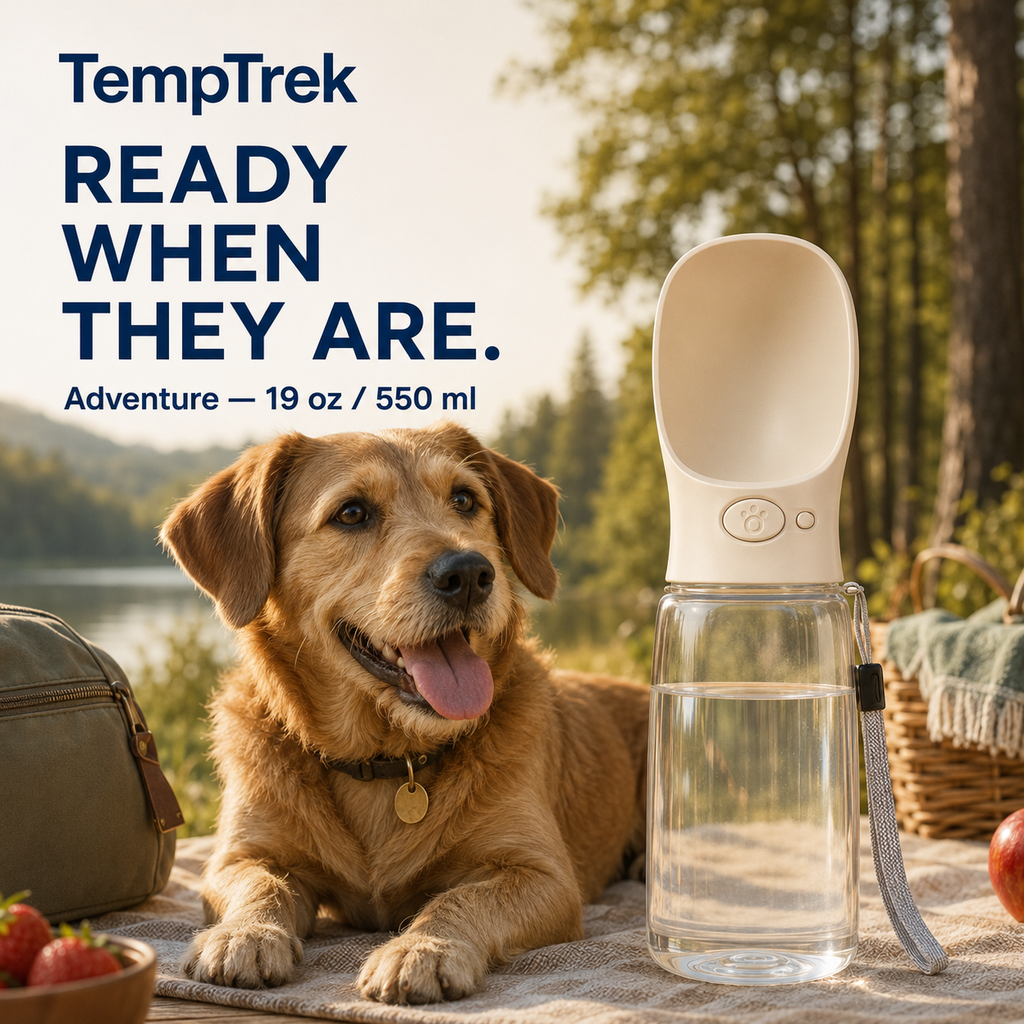 TempTrek TrailPup Portable Dog Water Bottle