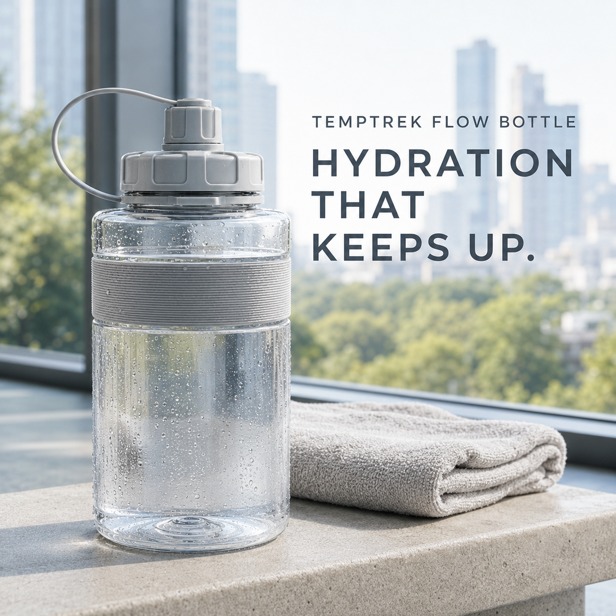TempTrek Flow Bottle | Premium Hydration Bottle