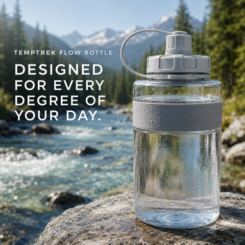TempTrek Flow Bottle | Premium Hydration Bottle