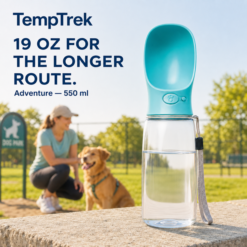 TempTrek TrailPup Portable Dog Water Bottle