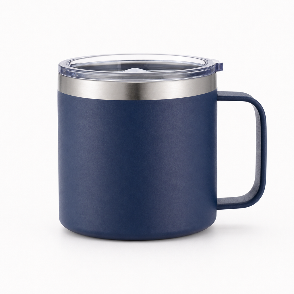 TempTrek Camp Mug 14 oz coffee mug in Crimson Red