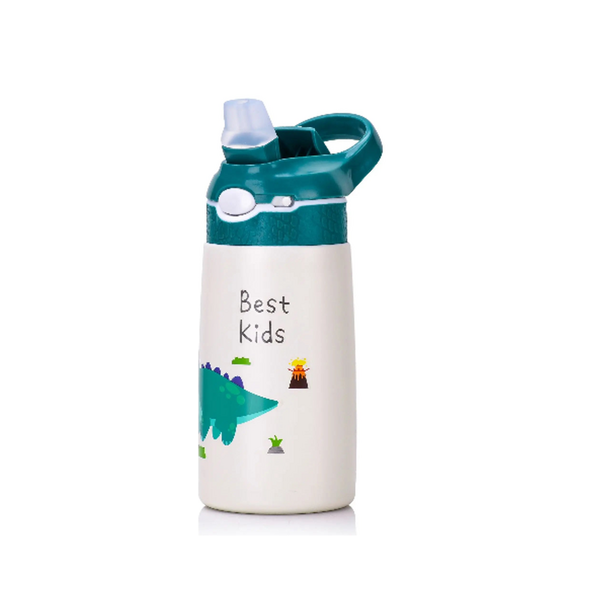 TempTrek LittleTrek kids bottle in Dino Teal